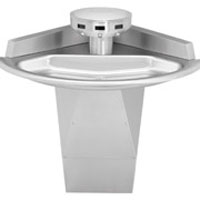 Sentry� Corner Shallow Bowl Wash Fountains by Bradley